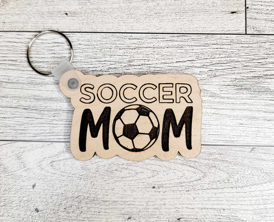 Keychain - Soccer Mom