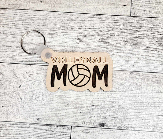 Keychain - Volleyball Mom