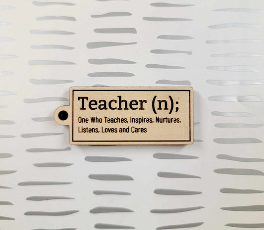 Key Tag - Teacher Definition