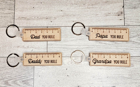 Personalized Keychain - You Rule