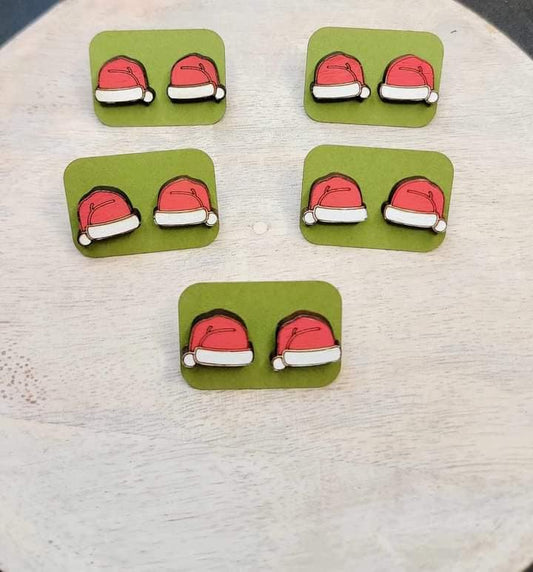 Santa Hat Stud Earrings 𝗣𝗥𝗘-𝗢𝗥𝗗𝗘𝗥